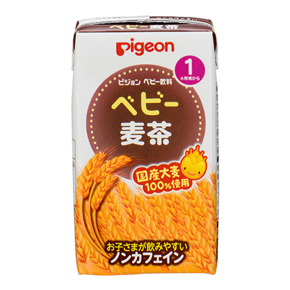 ピジョン 紙パックベビー飲料 ベビー麦茶 125mL×3個パック | 卸