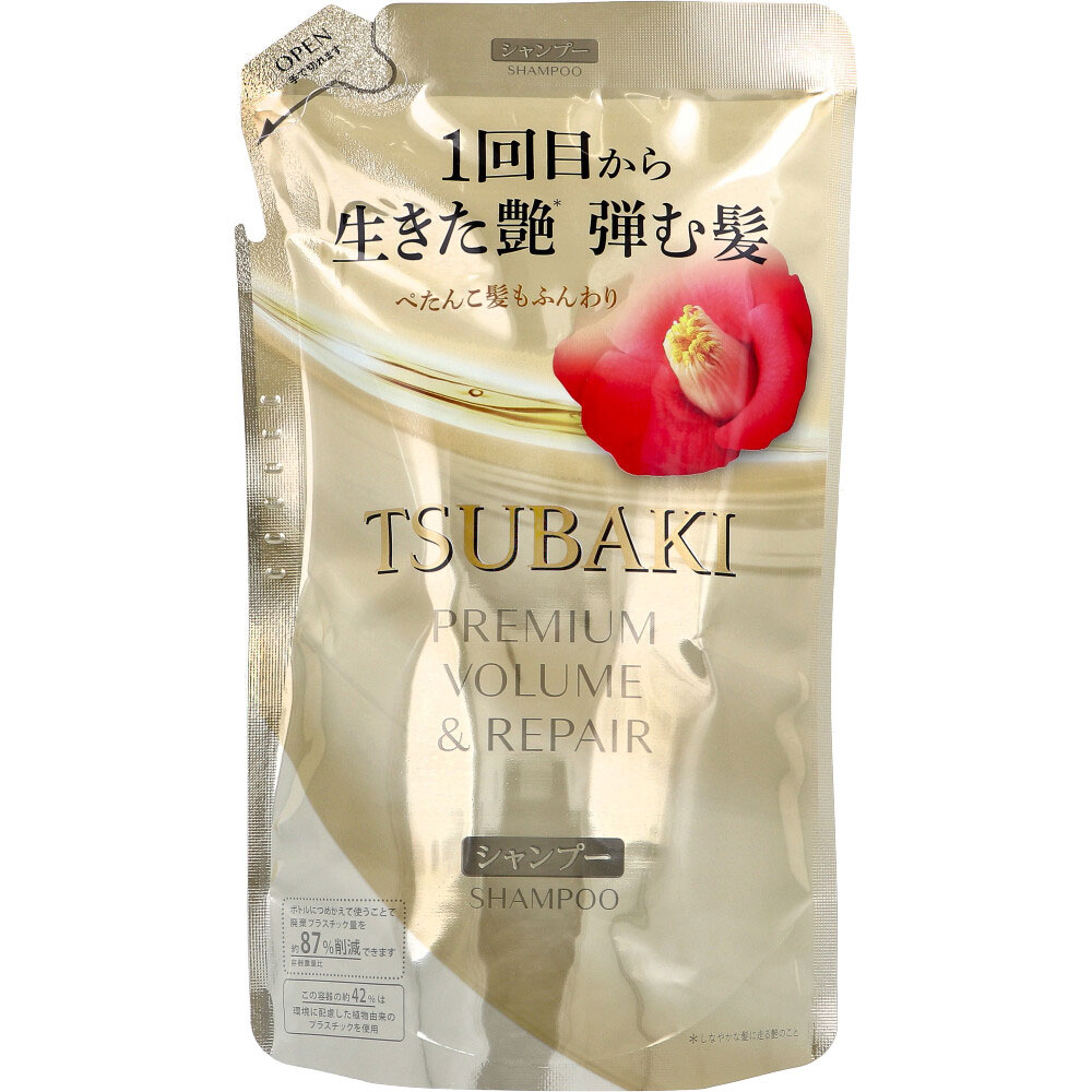 TSUBAKI(ツバキ) プレミアム ボリューム＆リペア シャンプー 詰替用 300mL