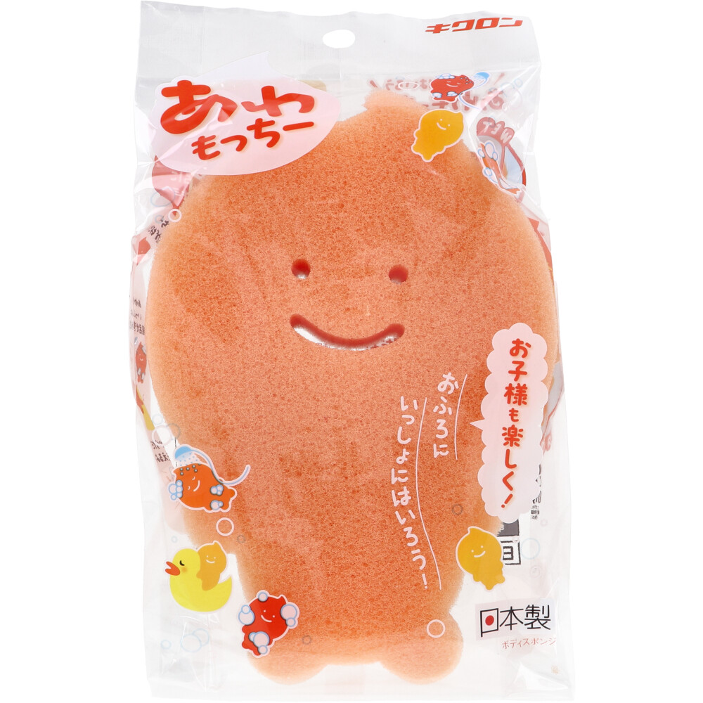 あわもっちー ボディスポンジ 1個入