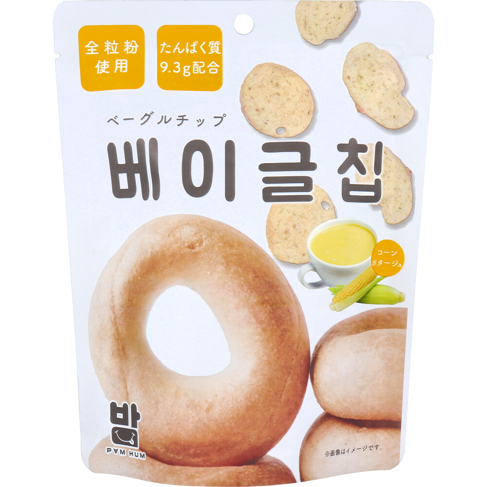 ※[メーカー欠品]パムハム ベーグルチップ コーンポタージュ 60g
