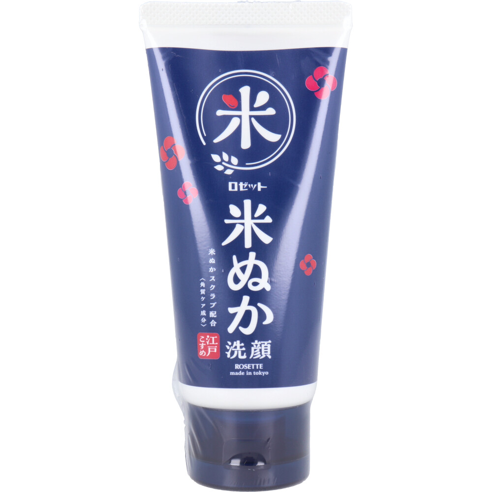 江戸こすめ 米ぬか洗顔 洗顔フォーム 無香料 120g