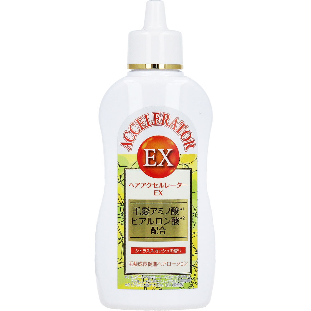 ヘアアクセルレーターEX 毛髪成長促進ヘアローション シトラススカッシュの香り 150mL