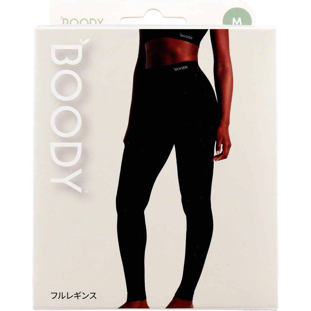 BOODY フルレギンス ブラック Mサイズ 1枚入