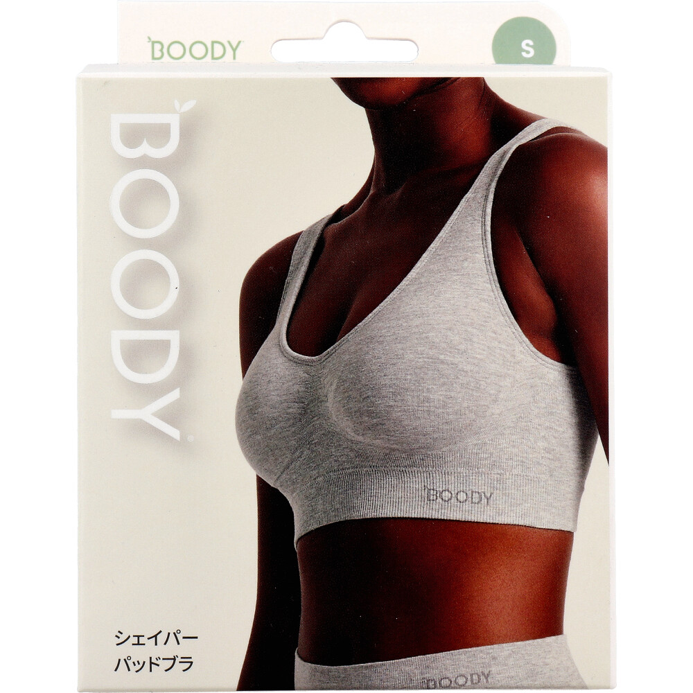 BOODY シェイパー パッドブラ ライトグレー Sサイズ 1枚入