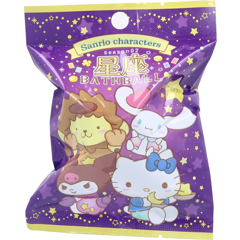 サンリオキャラクターズ 星座season02 バスボール りんごの香り 75g 1回分