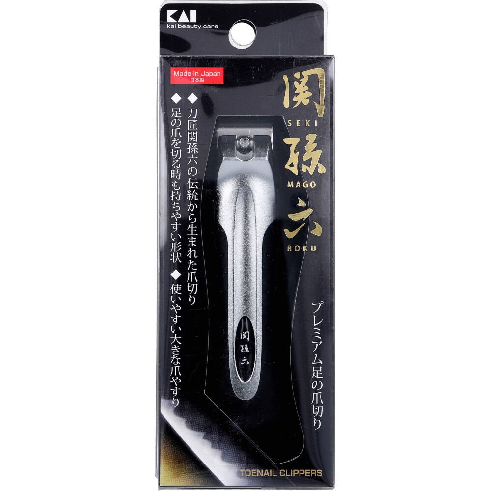[メーカー欠品]関孫六 プレミアム足の爪切り type101L HC-1801 1個入