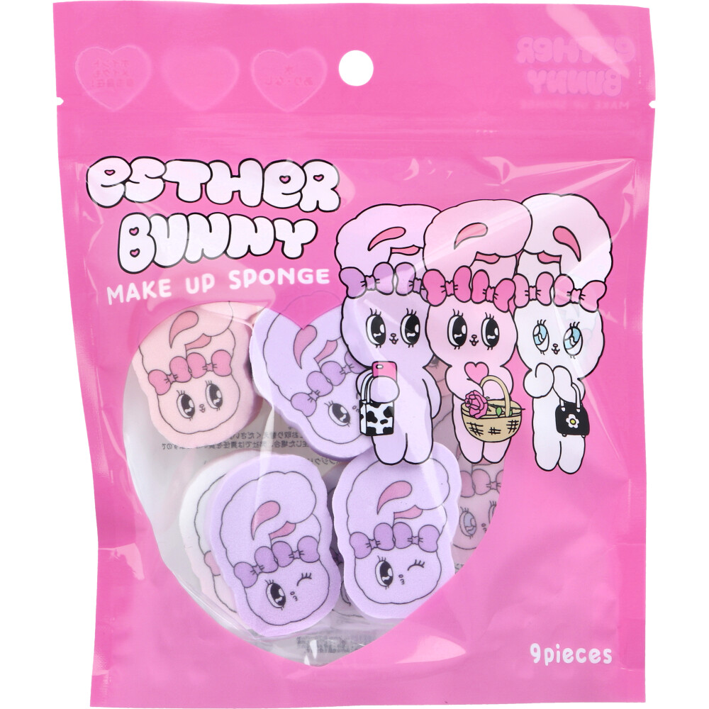 エスターバニー メイクスポンジ 9個入