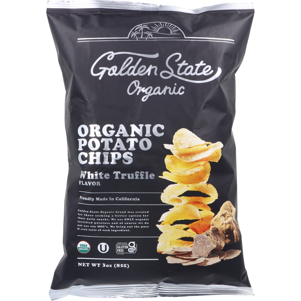 ※Golden State Organic オーガニックポテトチップス ホワイトトリュフ 85g
