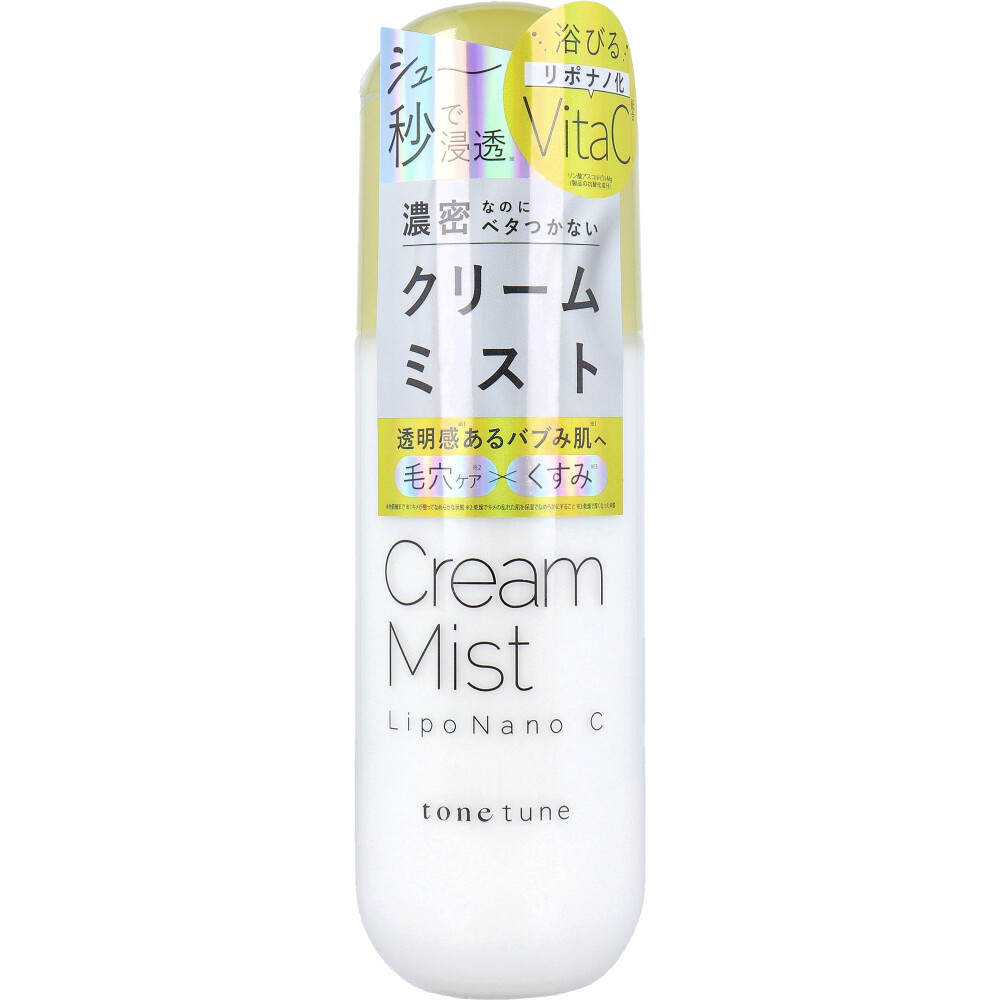 トーンチューン クリームミスト VitaCクリア 化粧水 ハーバルシトラスの香り 200mL