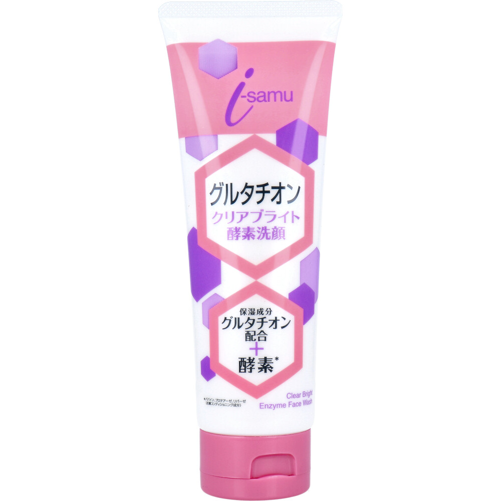 i-samu グルタチオン クリアブライト 酵素洗顔フォーム 150g