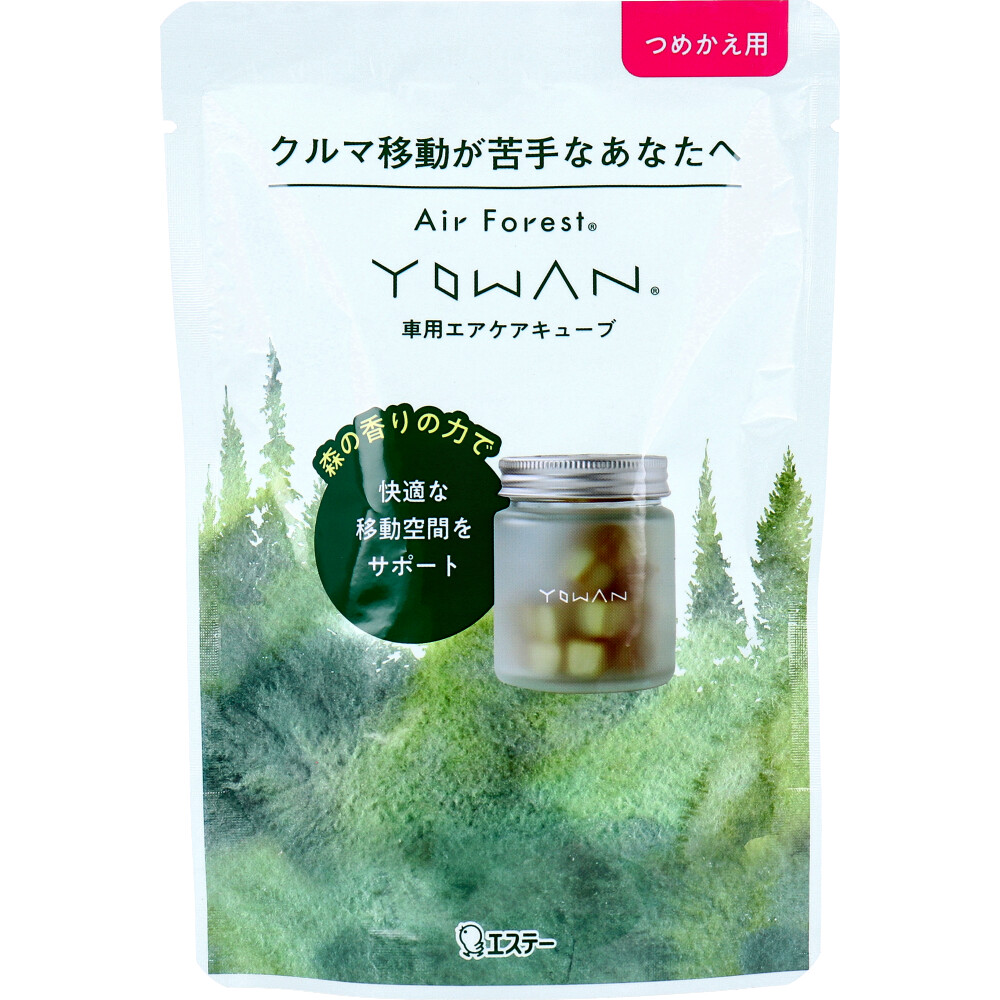 Air Forest YOWAN 車用エアケアキューブ 詰替用 29.5g