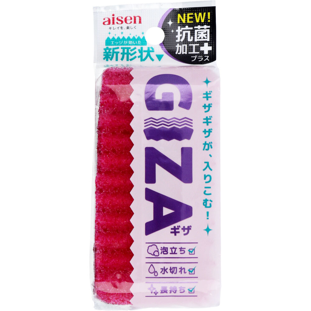GIZA スポンジ ピンク KGZ01 1個入