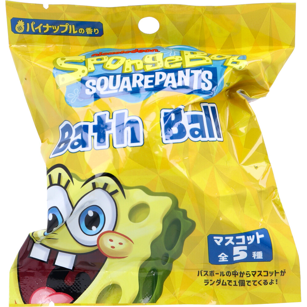 スポンジ・ボブ バスボール パイナップルの香り 60g 1回分