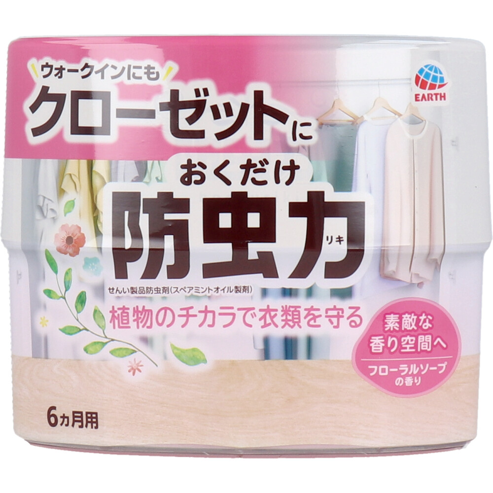 クローゼットにおくだけ 防虫力 フローラルソープの香り 300mL