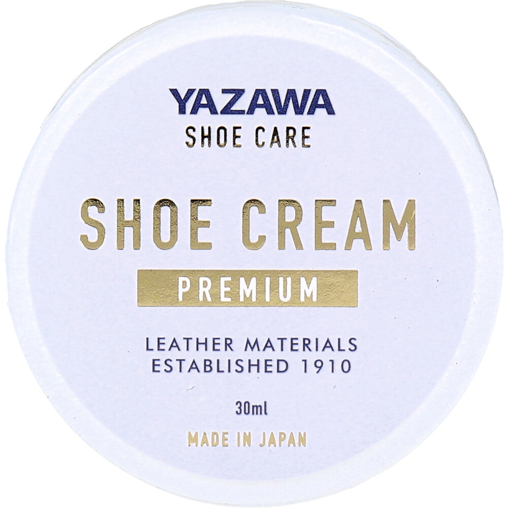 YAZAWA SHOE CARE シュークリーム プレミアム ニュートラル 30mL