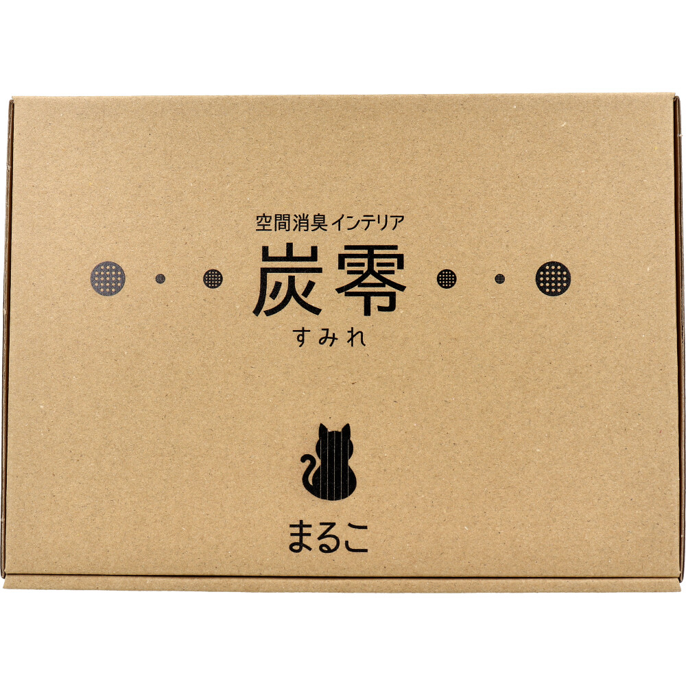 空間消臭インテリア 炭零(すみれ) 猫 まるこ 1個入