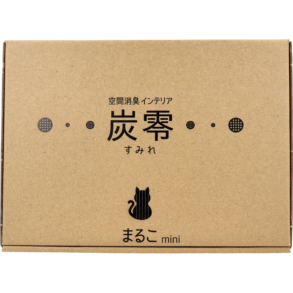 空間消臭インテリア 炭零(すみれ) 猫 まるこ mini 1個入