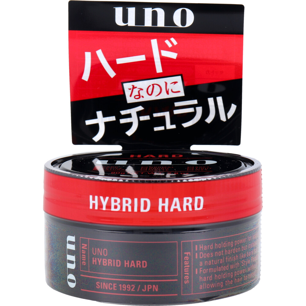 UNO(ウーノ) ハイブリッドハード f 整髪料 80g