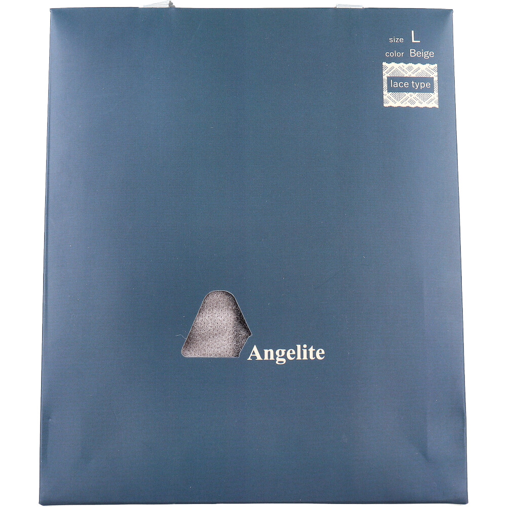 Angelite(アンジェライト) 機能性インナーショーツ レースタイプ ベージュ Lサイズ 1枚入