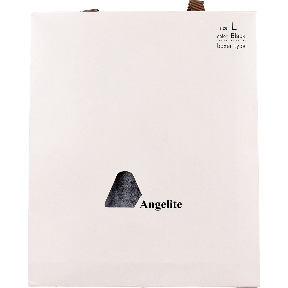 Angelite(アンジェライト) 機能性インナーショーツ ボクサータイプ ブラック Lサイズ 1枚入