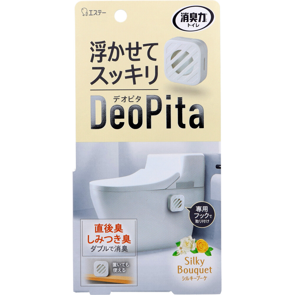 消臭力 DeoPita トイレ用 本体 シルキーブーケ 1個入