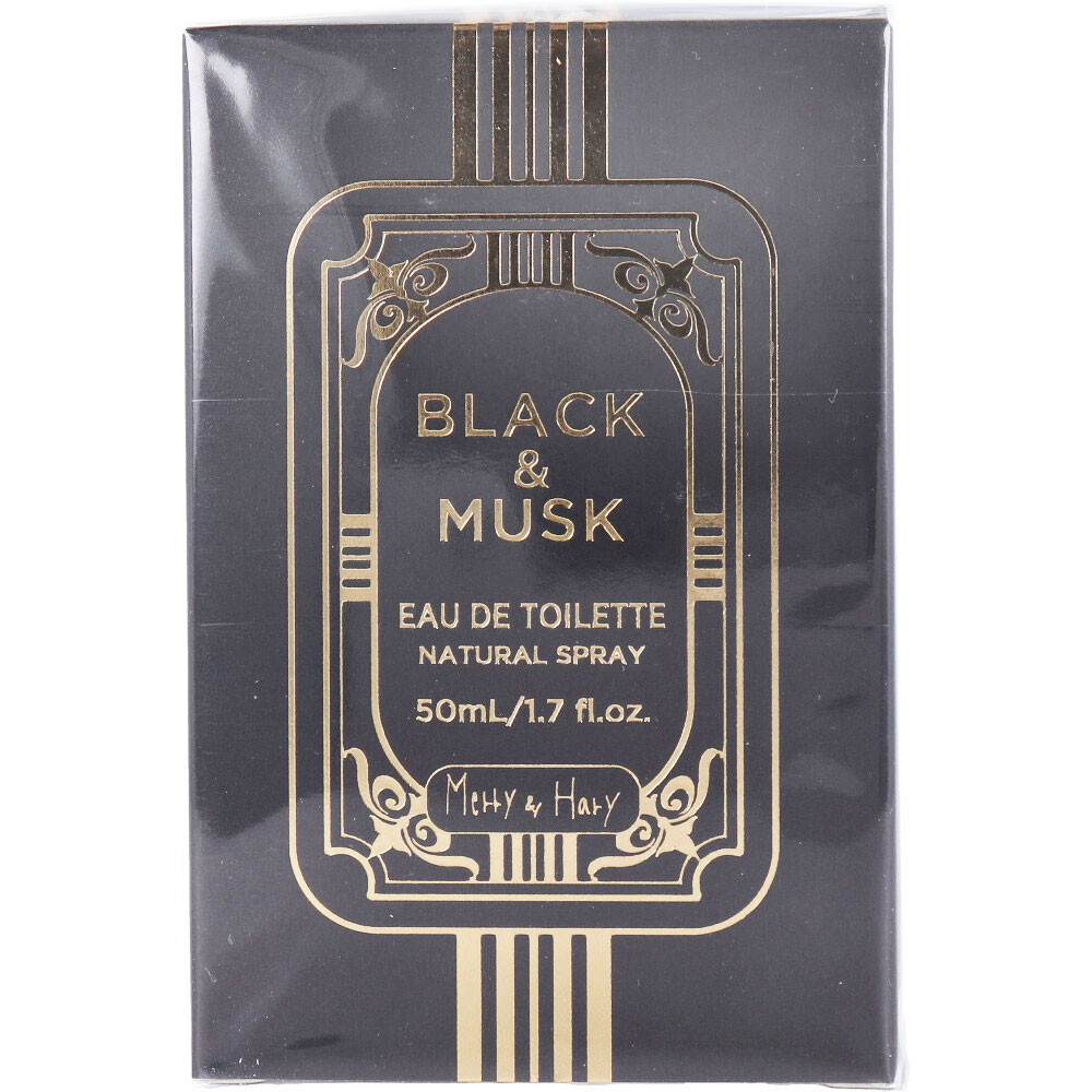 メリーアンドハリー オードトワレ ブラック＆ムスクの香り 50mL