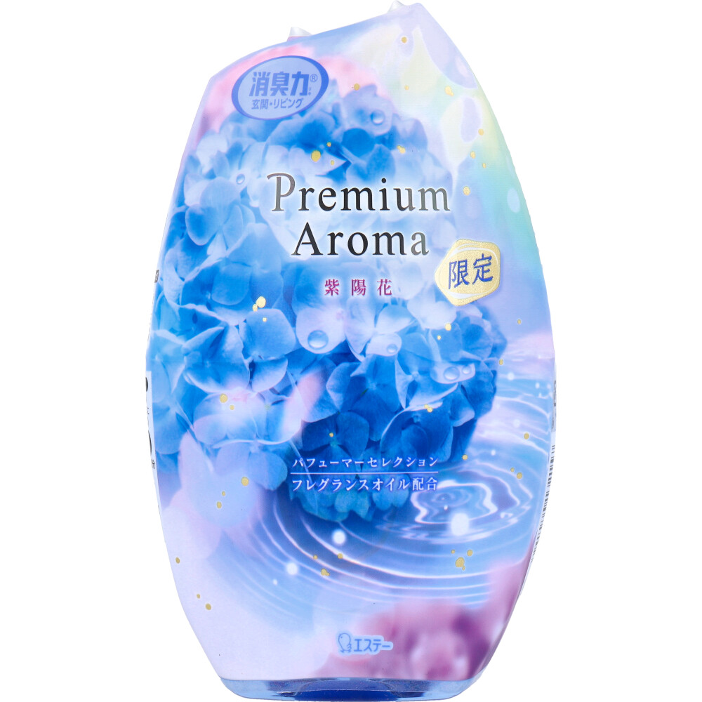 お部屋の消臭力 プレミアムアロマ 玄関・リビング用 紫陽花 400mL