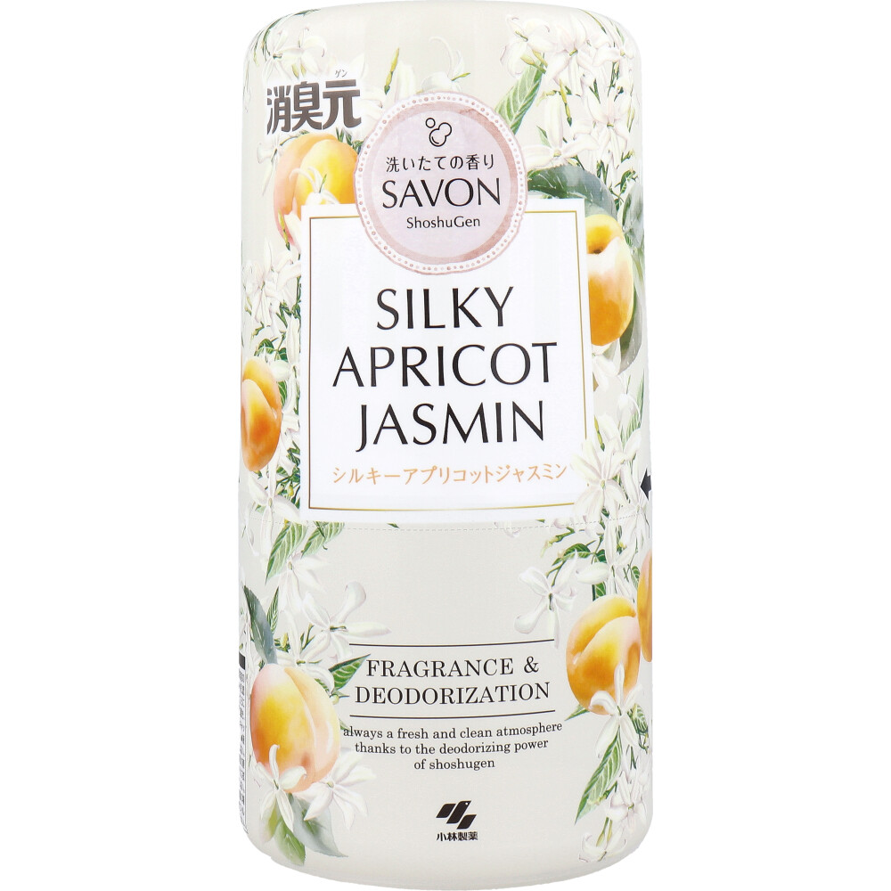 [メーカー欠品]消臭元 SAVON(サボン) シルキーアプリコットジャスミン 400mL