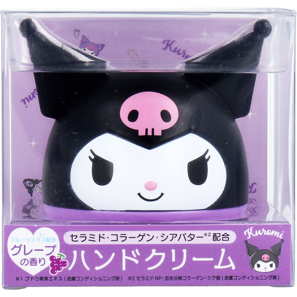 サンリオキャラクターズ ハンドモイスチャークリーム クロミ グレープの香り 35g