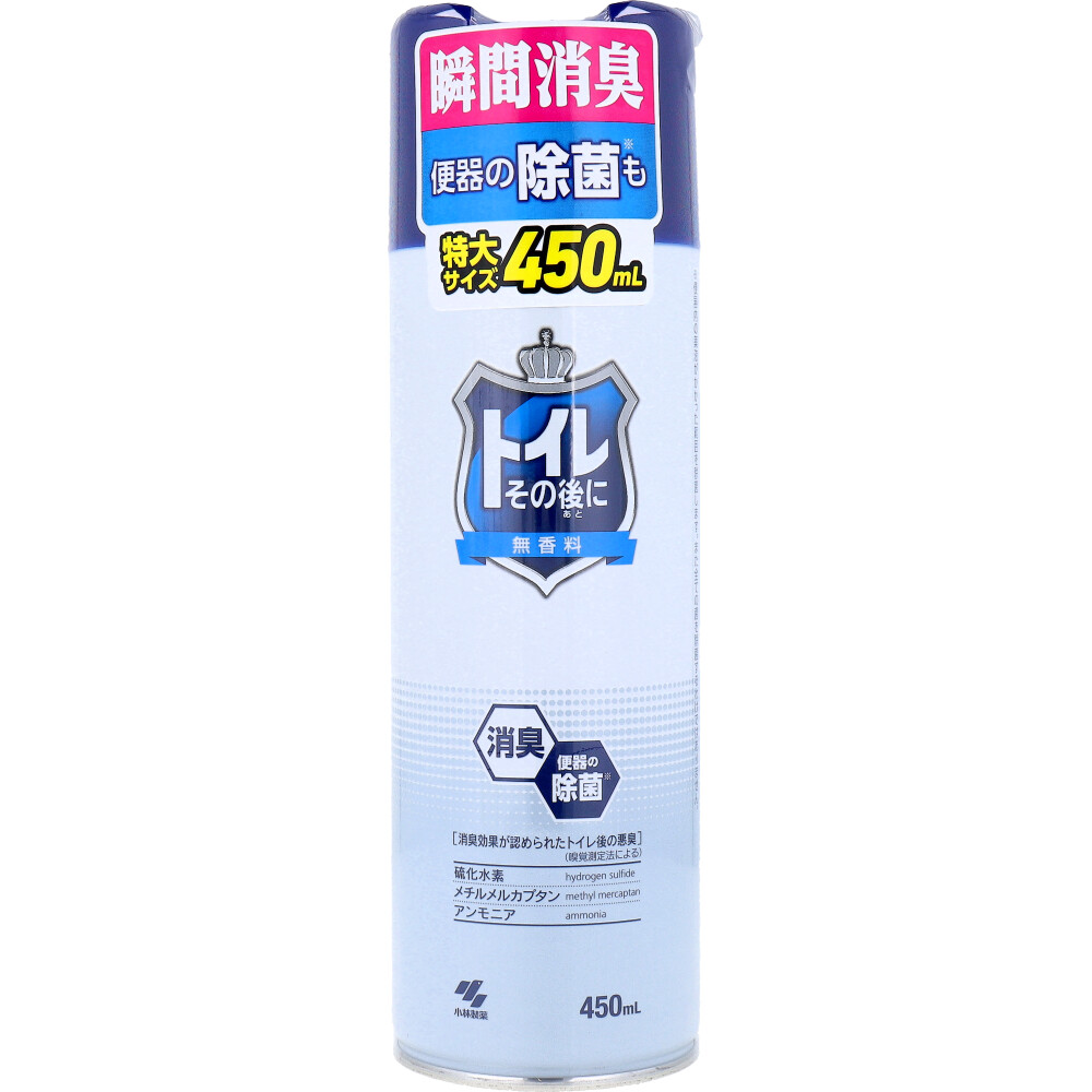 トイレその後に 無香料 特大 450mL
