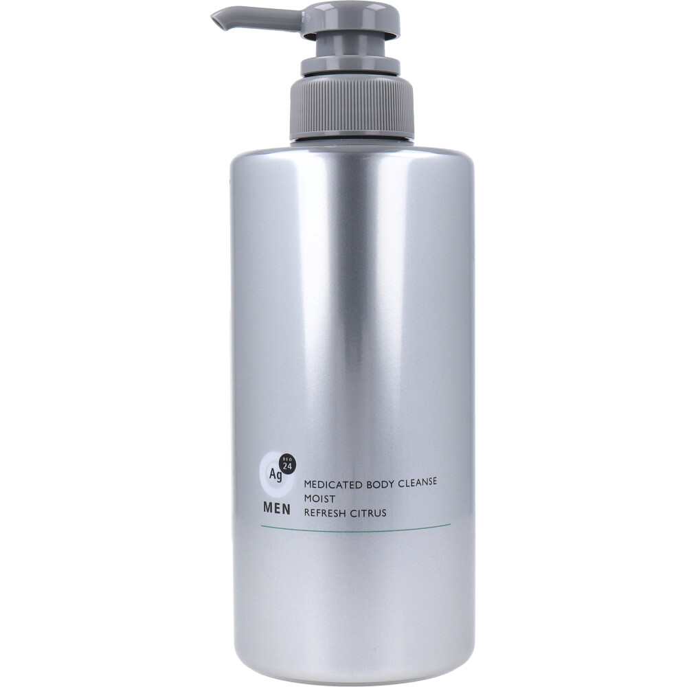 エージーデオ24メン 薬用メンズボディクレンズ モイスト ノンメントール リフレッシュシトラスの香り 490mL