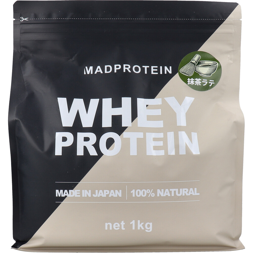 ※MADPROTEIN ホエイプロテイン 抹茶ラテ 1kg