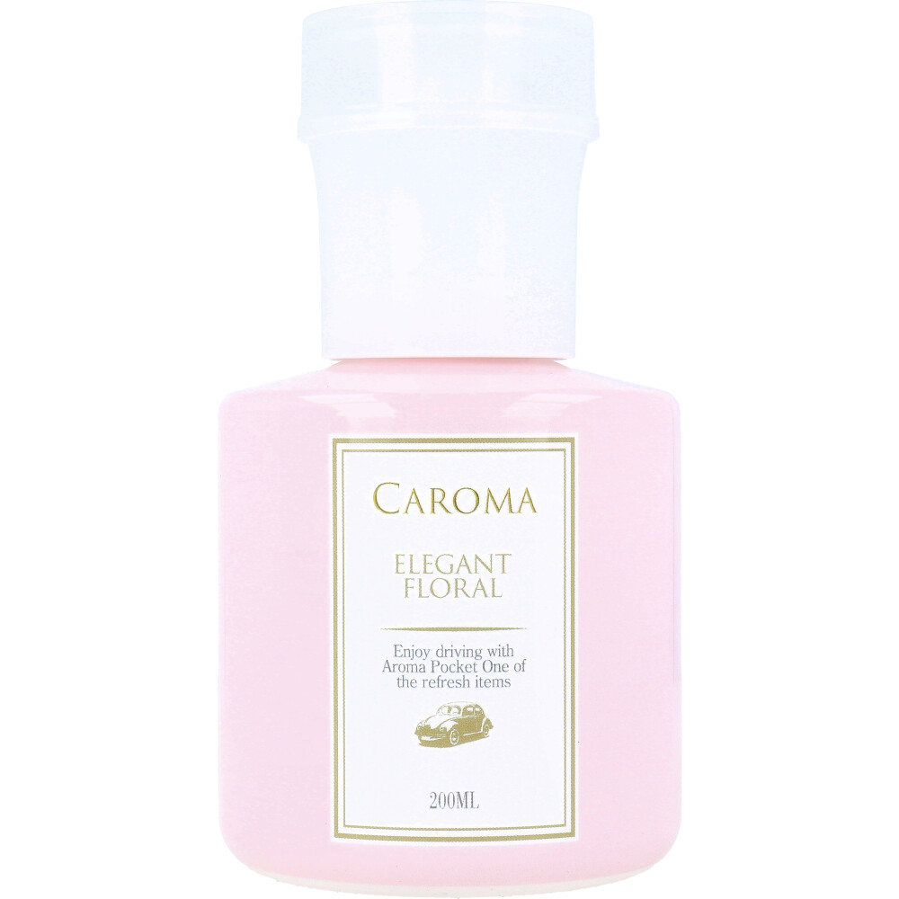 【アウトレット】CAROMA(カロマ) プッシュディスペンサー エレガントフローラル 200mL