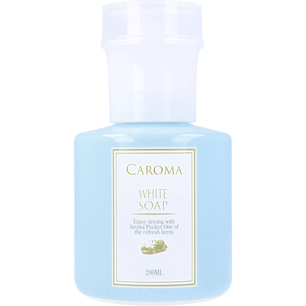 【アウトレット】CAROMA(カロマ) プッシュディスペンサー ホワイトソープ 200mL