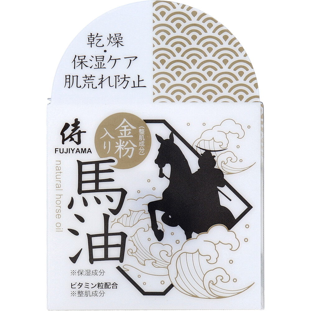 侍FUJIYAMA 金粉入り 馬油クリーム 60g