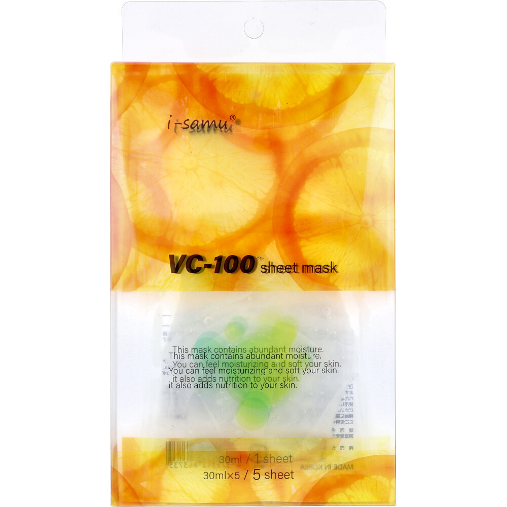 i-samu VC-100 シートマスク 5枚入