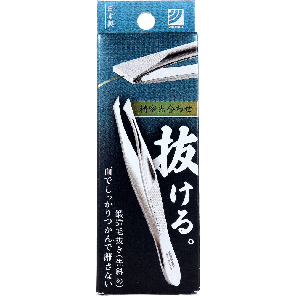 抜ける毛抜き 先斜めタイプ G-2250