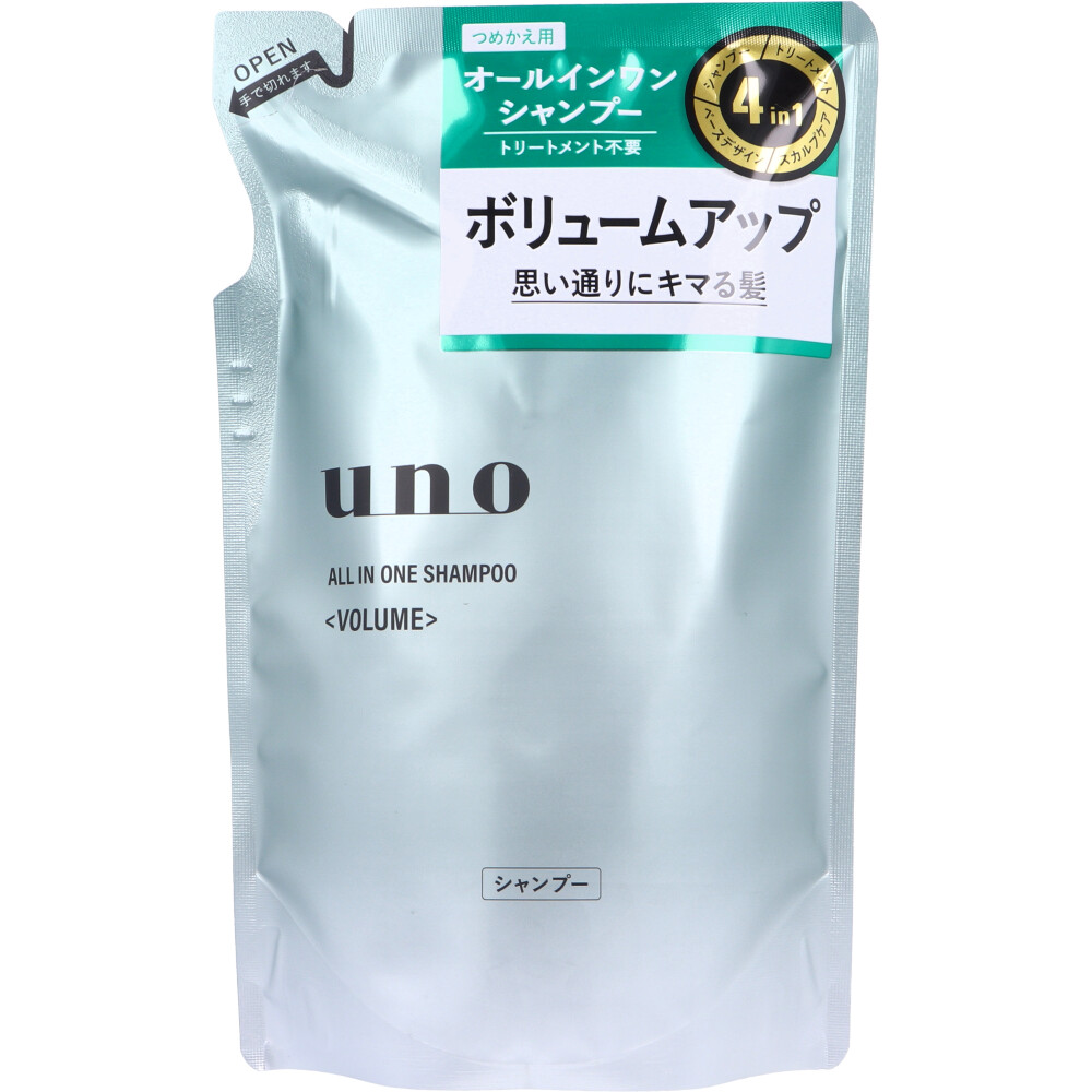 UNO(ウーノ) オールインワンシャンプー ボリューム 詰替用 400mL