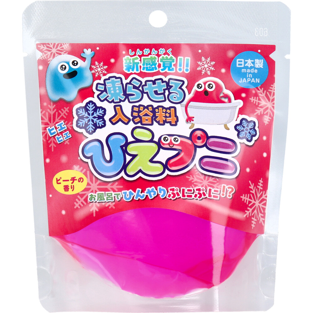 ひえプニ 凍らせる入浴料 ピーチの香り 120g
